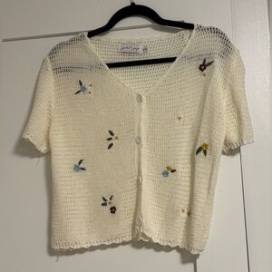 Petal & Pup Crochet Top